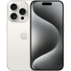 Apple iPhone 15 Pro 128GB Titanium White GENTLY USED LIGHTLY USED
