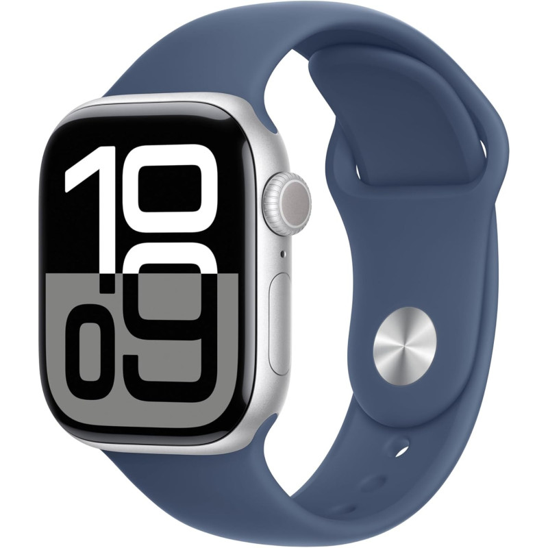 Apple Watch Series 10 (GPS + Cellular) 46 mm Aluminium Argent EXCELLENT