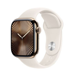 Apple Watch Series 10 (GPS + Cellular) 42mm Titanio Oro EXCELENTE